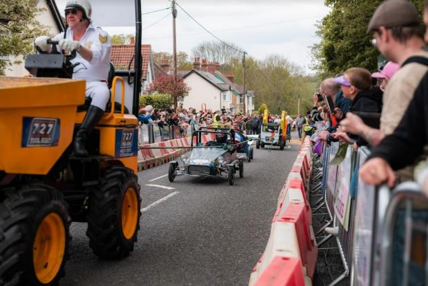 Maldon and Burnham Standard: BIG AND LITTLE: Karts came in all shapes and sizes on the day