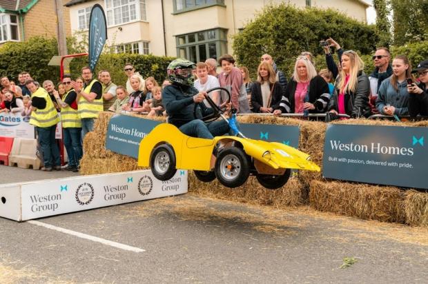 Maldon and Burnham Standard: WHIZZ: Karts used nothing but gravity to take on the ramps