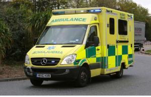 Maldon and Burnham Standard: Waiting times - an ambulance
