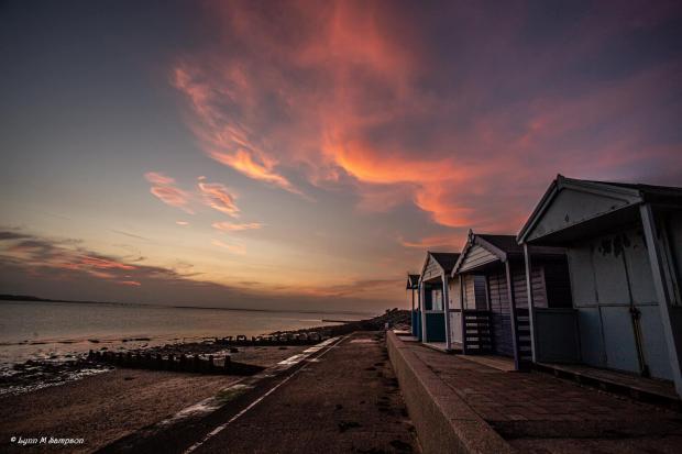 Maldon and Burnham Standard: Lynn Sampson's picture of a sunset in Brightlingsea
