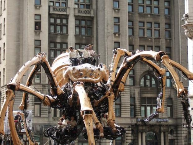 Maldon and Burnham Standard: Giant mechanical spider 'La Princesse' was one of thousands of cultural events during Liverpool's time as European City of Culture in 2008. Picture: Geograph/Wikimedia Commons