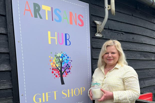 Ali opened the Artisans Hub after her personal struggle with Covid