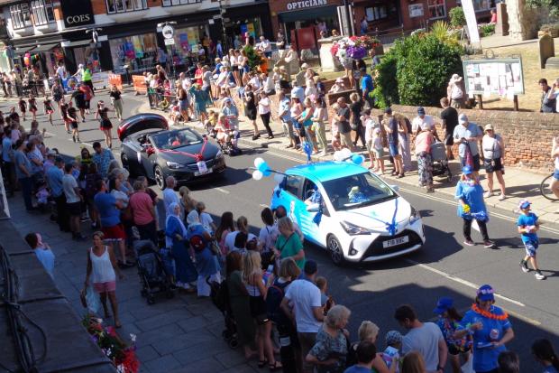Thousands attended the carnival in Maldon.