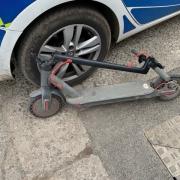 Police are clamping down on e-scooters