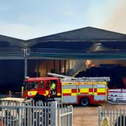 Fire crews tackle huge haystack blaze in Asheldham