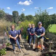 Bradwell B volunteers transformed the Purleigh Community Primary School garden