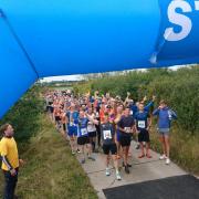 Saltmarsh runners and walkers at the South Woodham Ferrers start line in 2019. Photo: Maldon District Council