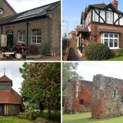Sites across Maldon hosting Heritage Open Days. 
Bottom left image taken by John Guiver, mid-Essex camera club.