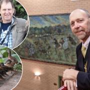 Maldon District Council chairman Mark Heard explores John Buchanan's (inset) new book on the Wildlife of Maldon