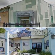 A military museum in Maldon and independent cinema in Burnham are set to receive 'lifeline' funding. Photos: Google Maps
