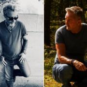Songwriters Mark Young and Adrian Warwick (left to right) have released an anthem for the first War Animal Remembrance Day alongside co-writer Grahame Maclean and soprano Christina Johnston