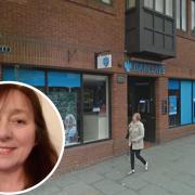 Maldon District Council leader Penny Channer (inset) has said Barclays leaving Maldon High Street is disappointing. Photo: Google Street View