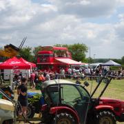 Tractor rides - on the field at the event. Photo: Mark Jackson