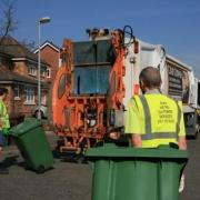 The schedule for bin collections this week has changed.