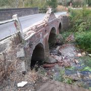 Appleford Bridge has been left severely damaged after a road accident (pic: Essex Highways)