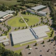Design - The proposed design of the new business park in Maldon.