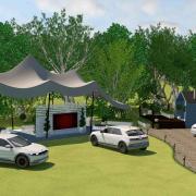 World’s first hotel powered purely by electric cars set to open in Essex. Photo: Hyundai