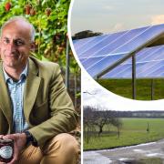 Solar plans: a large solar farm could be built