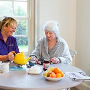 ECL care: a woman receiving home support
