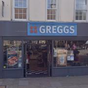 Bakery chain: Greggs in Maldon High Street