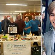 Tesco fundraiser: the bake sale for Sarcoma UK at Tesco in Maldon