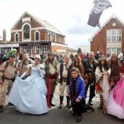 Cosplayers dressed up for the day at last year's Burnham Carnival
