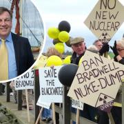 Government plans: campaigners are set to continue campaigning against the use of the Bradwell site for nuclear