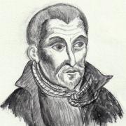 Edmund Campion (drawing by Ann Puttock).