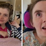 Resilient - Sarah Turner (left) and Rebecca Marshall (right) both suffer from a condition called Rett Syndrome (Image: PR)