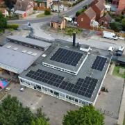Installation: 173 solar panels on Southminster Primary School roof