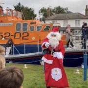 Donations: Santa giving gifts to youngsters in Heybridge Basin