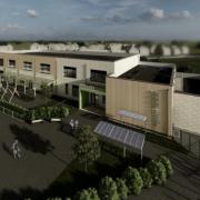 Vision - An artist impression of Limebrook Primary School and Nursery