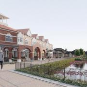 Shops - The planned shopping village at Burnham Waters
