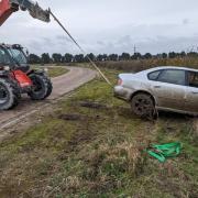 Recovered - Suspected hare coursing vehicle