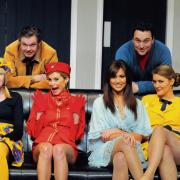 The cast of Boeing Boeing