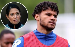 Tyrone Mings took to twitter to criticise the Witham MP