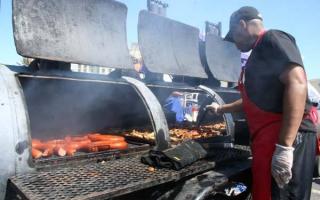 SUPER SIZZLE: Cooking up a storm at a previous Smoke and Fire Festival