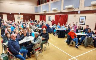 Quiz night - club members raised over £800 for those suffering from dementia
